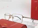 AAA Copy Cartier Santos de Eyeglasses Silver&Clear CT0085O